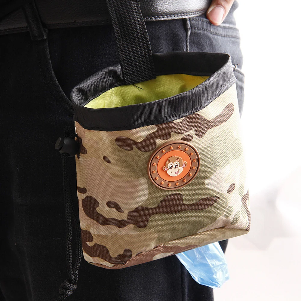 Pet Dog Snack Bag тренировочный мешок для кошек и упаковка собачьего корма для тренировок на открытом воздухе специальные карманы с мешком для мусора продукт для домашних животных