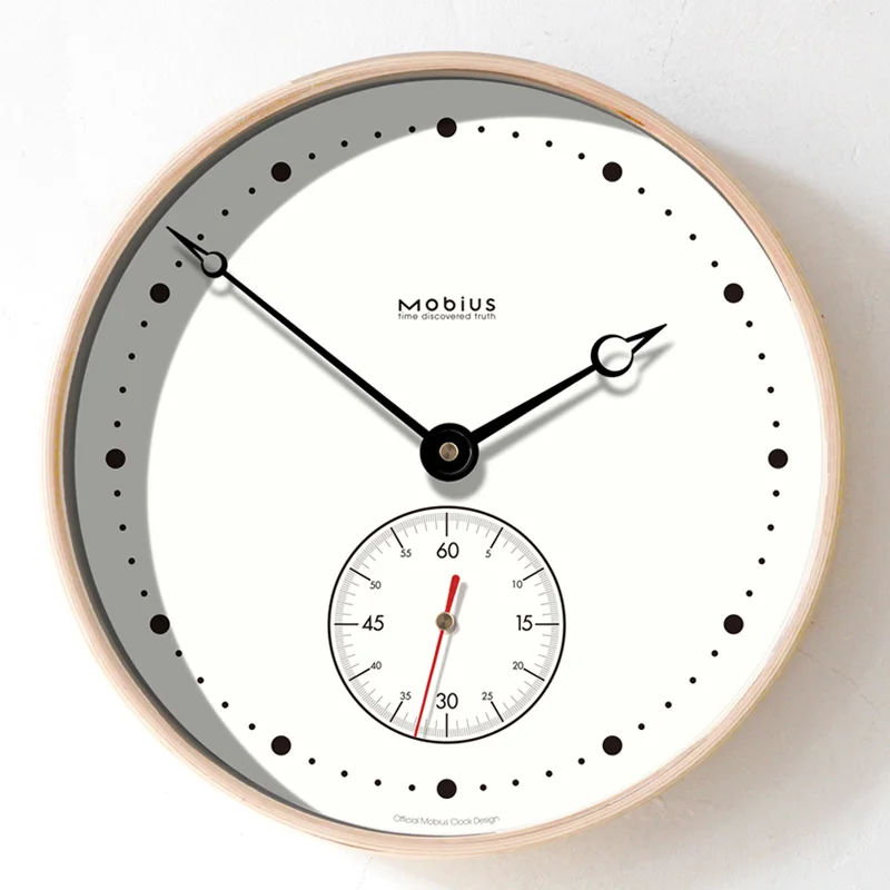 

Nordic Modern Unique Wood Wall Clocks Luxury Simple Living Room Clock Creative Nordic Wind Clock Vogue Art Wall Watch Decor C6T