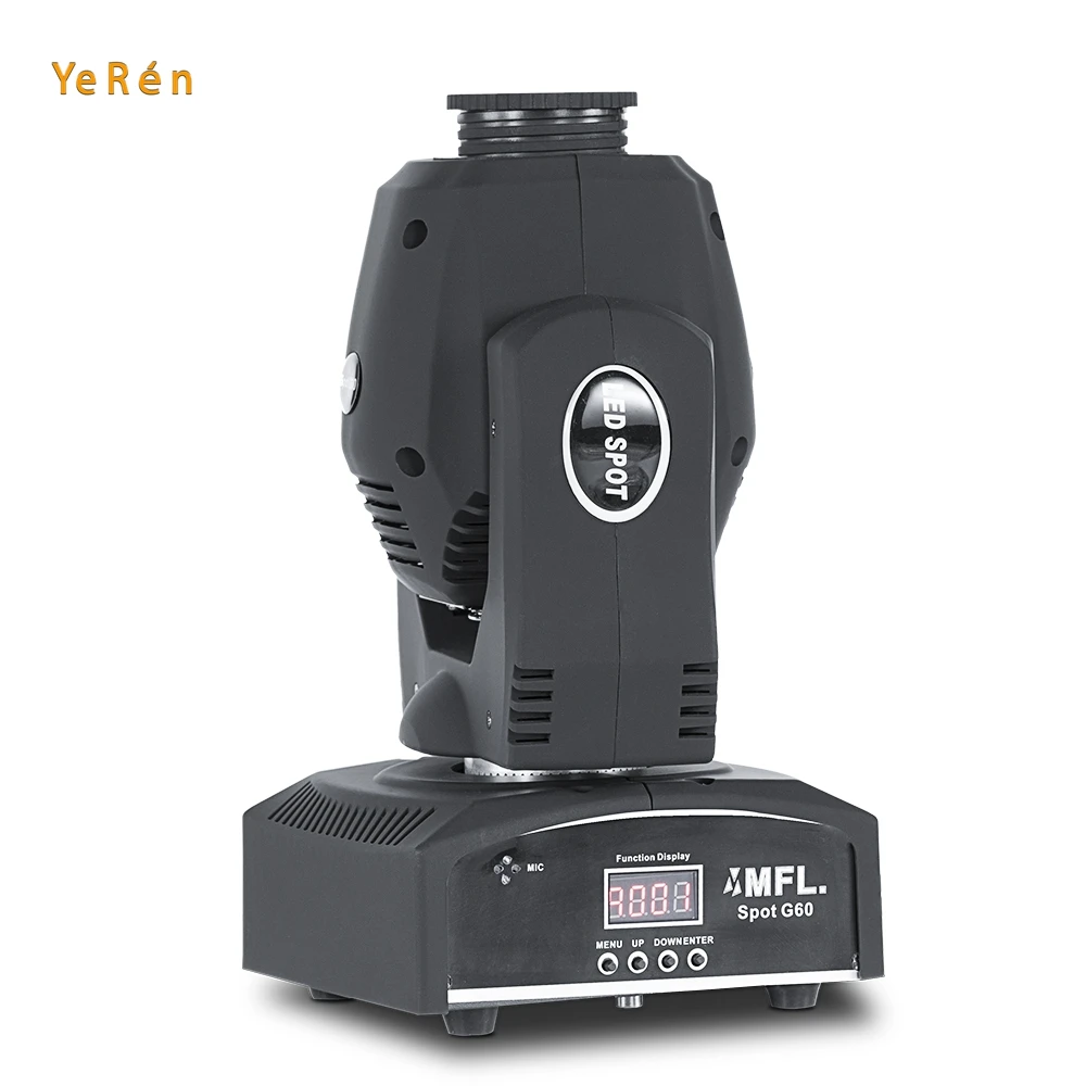 Вращающийся головной свет MFL G60 60 Вт Auto DMX 512 звуковой активный основной/ведомый