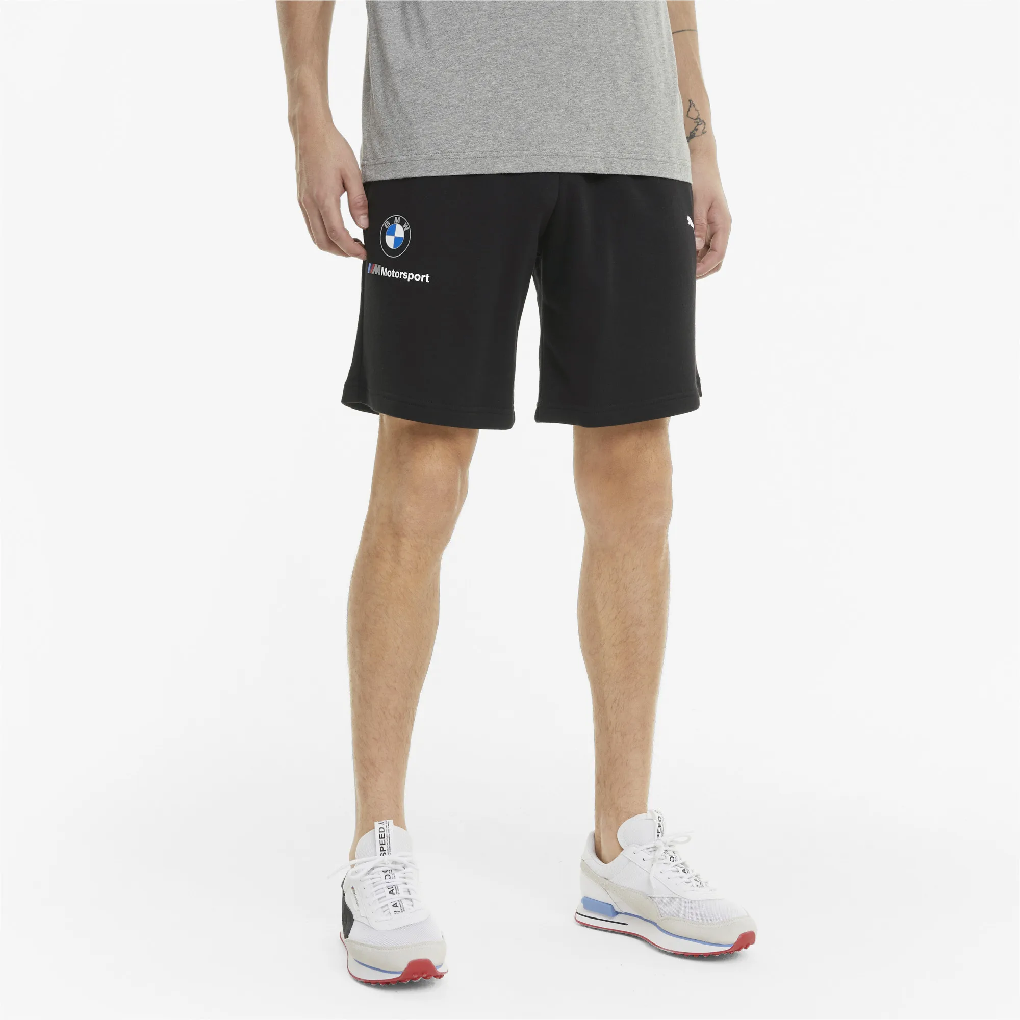 Шорты PUMA BMW M Motorsport Essentials Men's Sweat Shorts - купить по  выгодной цене | AliExpress