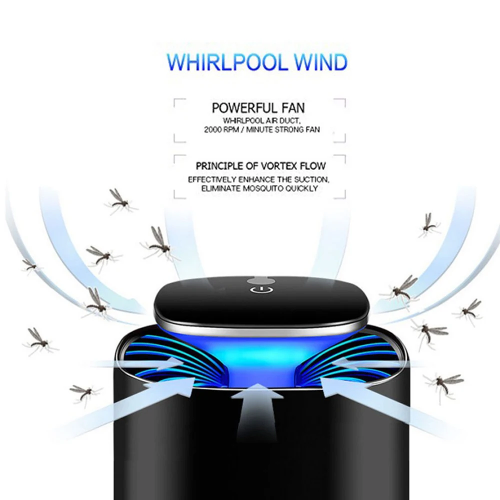 

New Mosquito Killer lamp USB Electronics anti mosquito Trap LED Night Light Bug insect killer Lights Pest Repeller Indoor Home