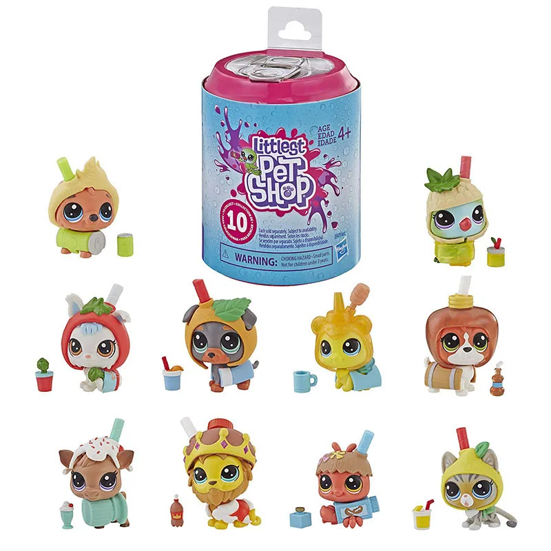

Hasbro Littlest Pet Shop Lps игрушки для домашних питомцев, милые строительные фигурки героев аниме, милые куклы, игрушки для девочек, подарки на день ро...