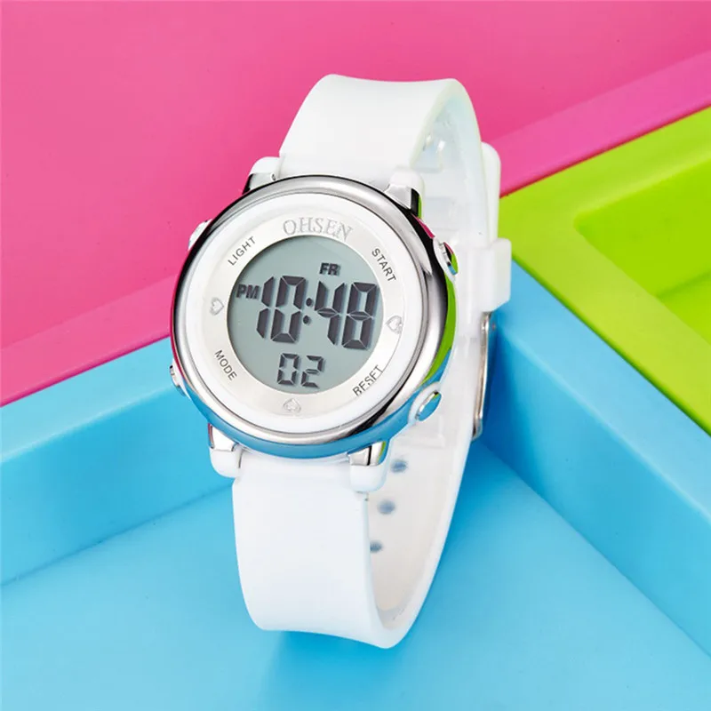 2019 Relogio Feminino Цифровой Модные женские мужские спортивные кварцевые часы
