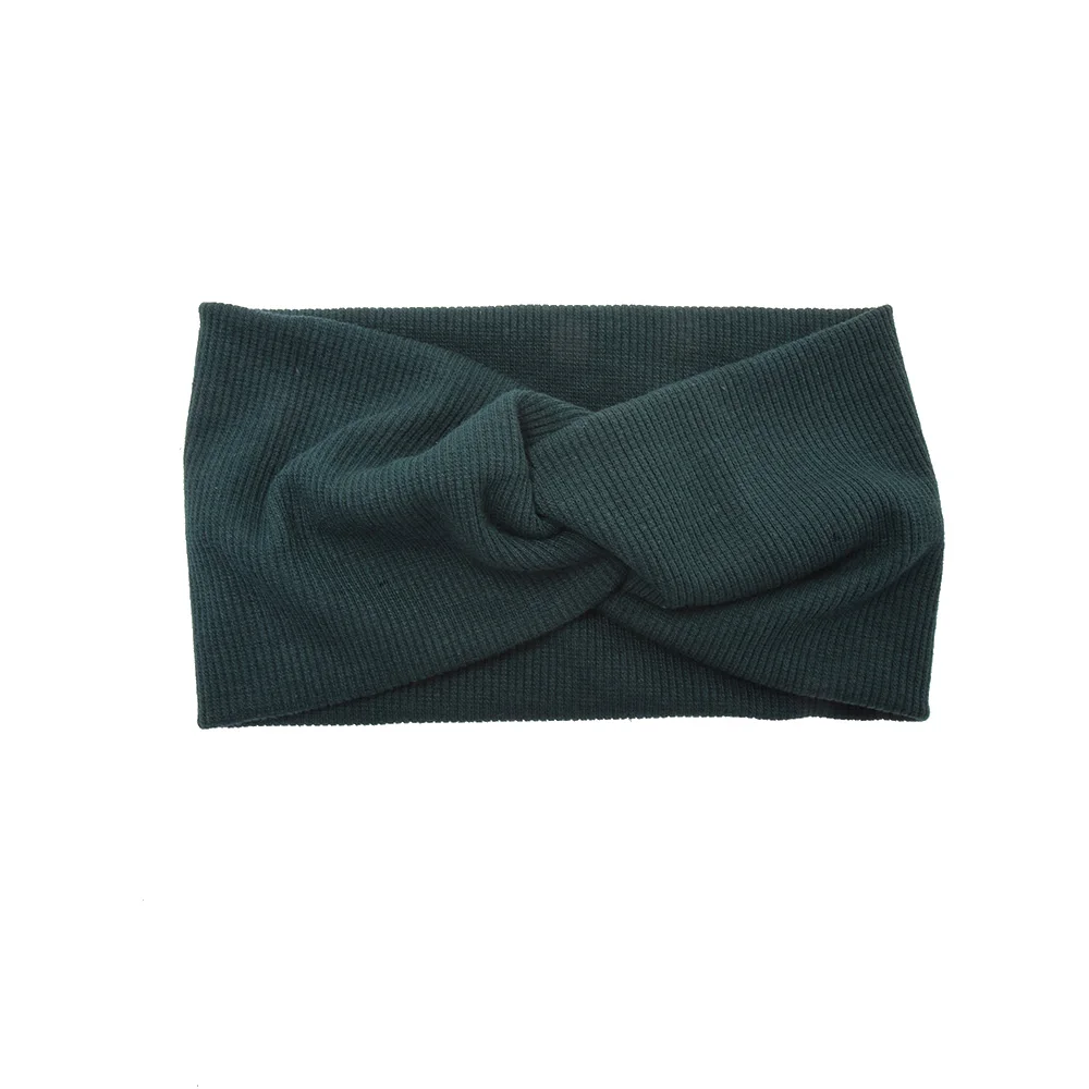 

Fashion Women Headband Cross Top Knot Elastic Hair Bands Soft Solid Girls Hairband Hair Accessories Twisted Knotted Headwrap