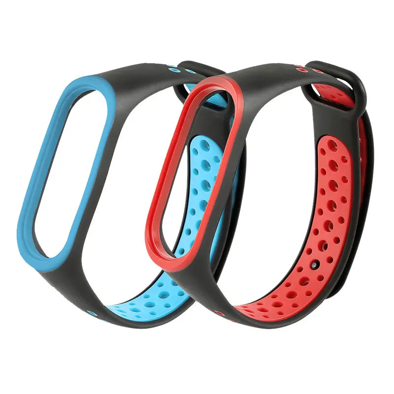 

Suitable for Smart Mi Band 4 Strap to Mi Band 3 4 5 6 Strap Sports Silicone Watch Wrist Bracelet miband Strap Accessory Bracelet