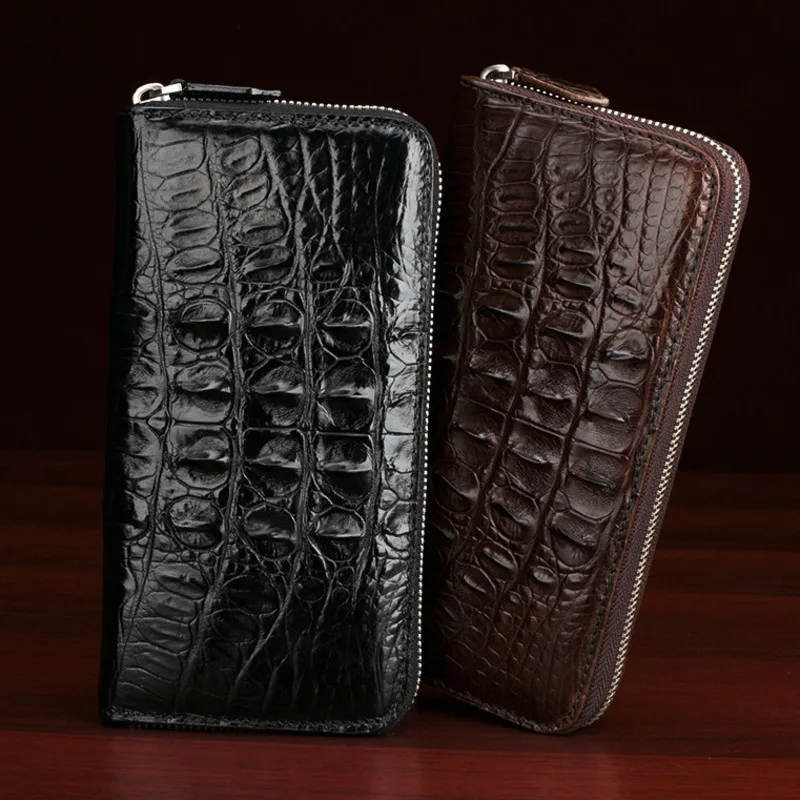 

Crocodile leather handbag for Wallet high man's bag purse carteira masculina billetera cartera hombre portefeuille free shipping