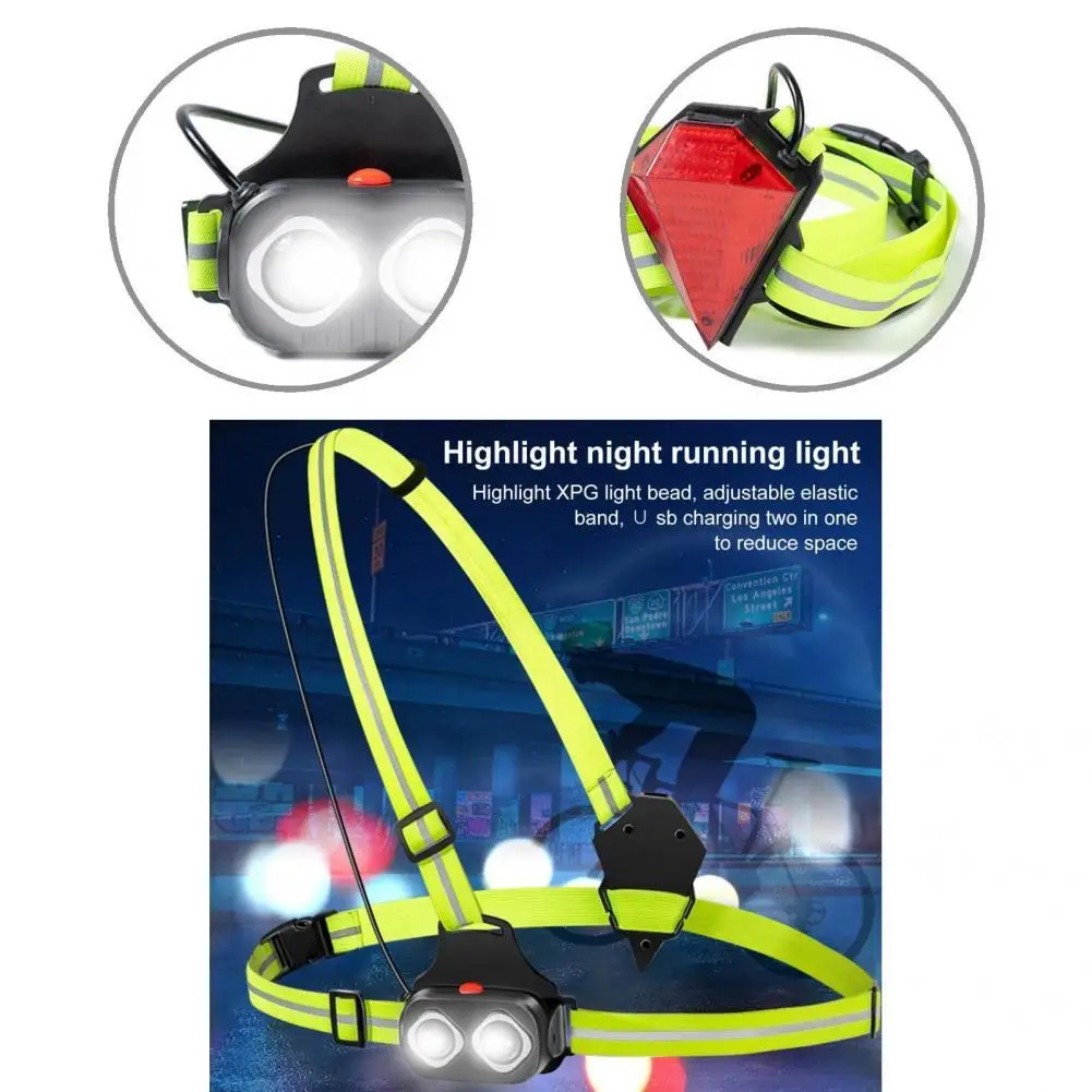 

Портативный износостойкий Регулируемый нагрудсветильник фсветильник дальсветильник для пеших прогулок