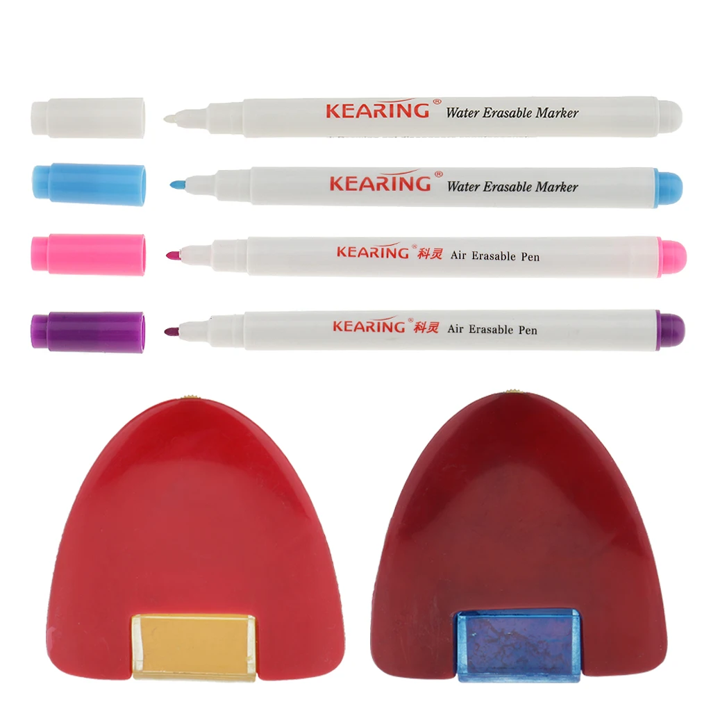 6 шт. воздушная стираемая/Водорастворимая Ручка временный маркировочный