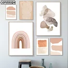 Абстрактная Картина на холсте цветной блок плакат Радужный принт минималистичные плакаты и принты скандинавские настенные картины декор для гостиной