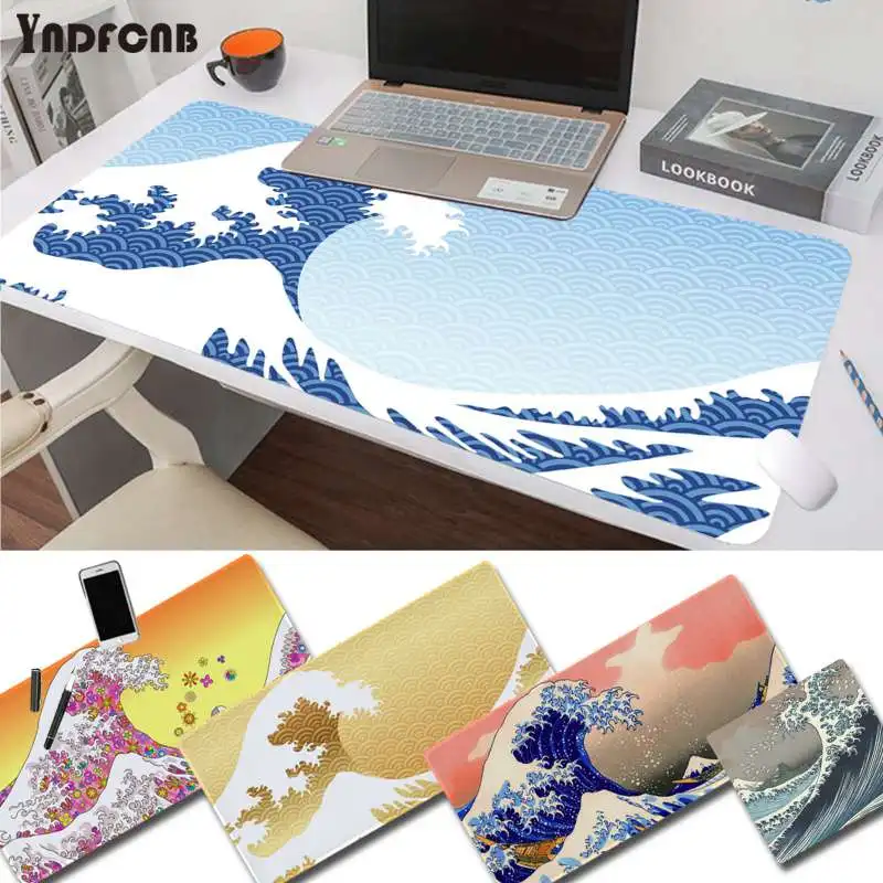 

Great Wave Vintage Mouse Pad Super Creative INS Tide Large Game Size for Gaming Mousepads Deak Mat for overwatch/cs go