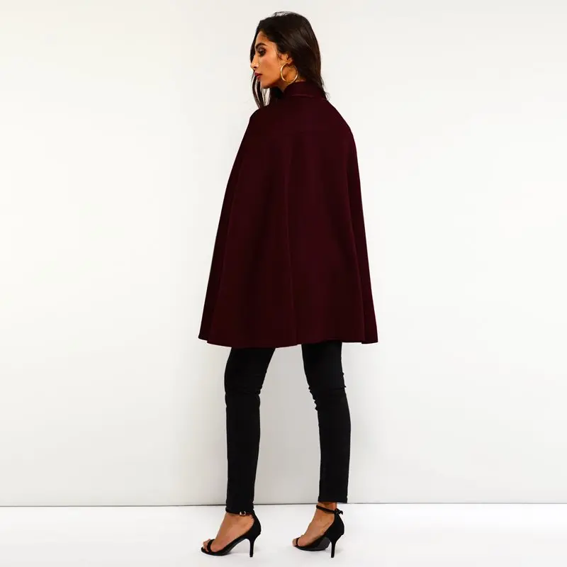 Винтажные замшевые накидки для женщин ветрозащитная теплая осенне-зимняя