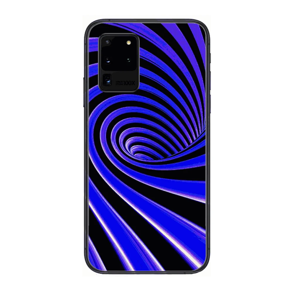 

Vision Attract Phone cover hull For SamSung Galaxy S 6 7 8 9 10 20 Plus Edge E 5G Lite Ultra black soft bumper