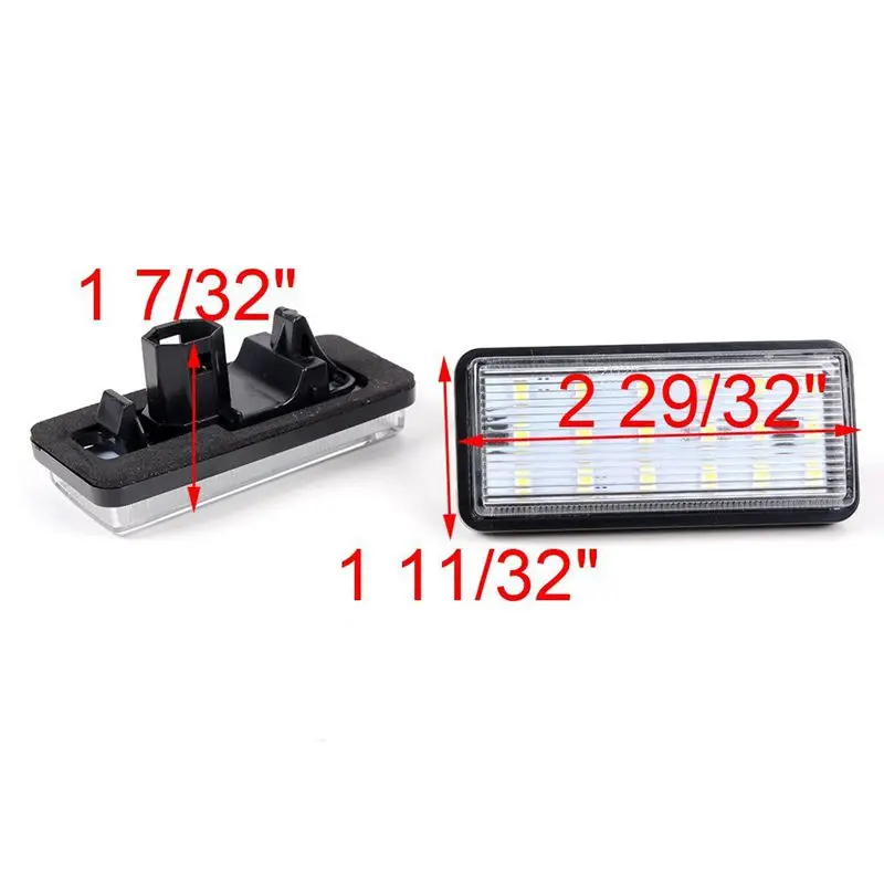 Комплект светодиодного освещения для номерного знака автомобиля PMFC белый Lexus LX470