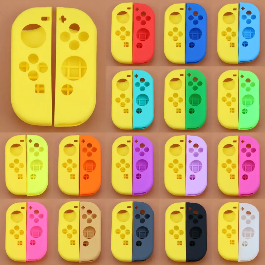 JCD Противоскользящий силиконовый мягкий чехол защитный для Nintendo Switch NS JoyCon