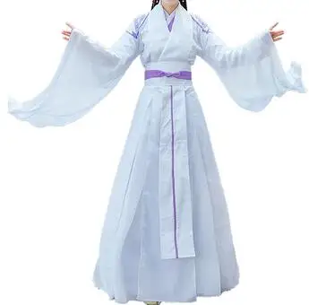 Сериал Mo Dao Zu Shi The Untamed Jiang Yanli Косплей Костюм Костюмы древний Китай Hanfu для женщин Рождество Необычные Вечерние - Цвет: Costume