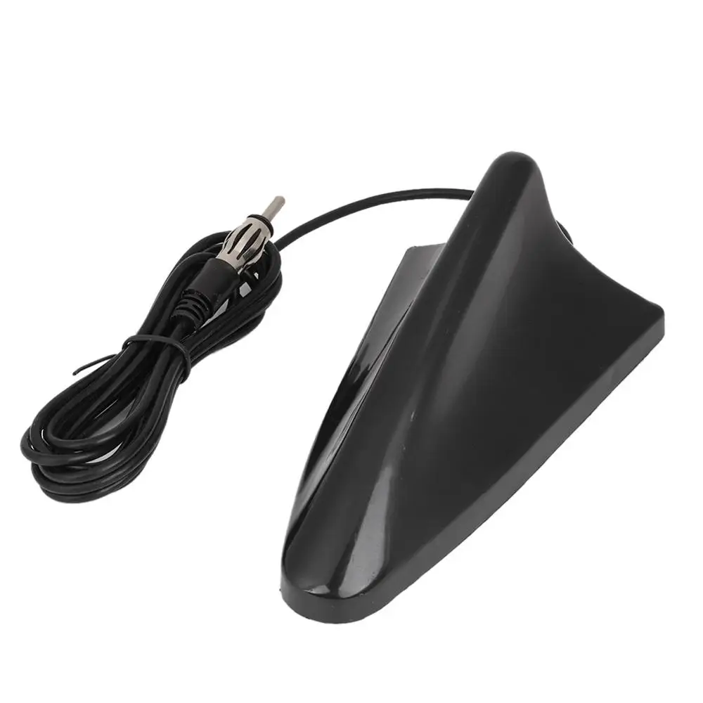 Universal Car Shark Fin Antenna Auto Radio Signal Aerials Roof Antennas FM 12V Sturdy and durable No Drilling Required | Автомобили и