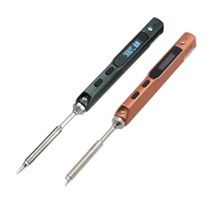 Электрический паяльник TS100 программируемый с ЖК дисплеем 65 Вт регулировка