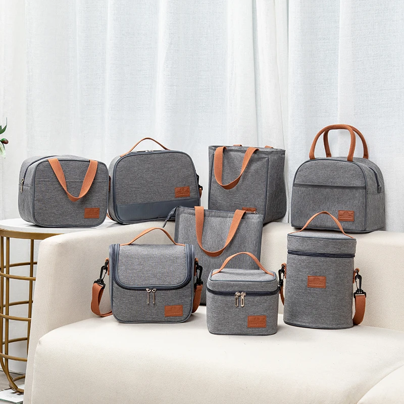 

Семейная Дорожная сумка Tote напиток для пикника, с термоизоляцией, для мужчин и женщин