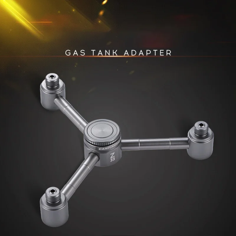 Открытый лагерь плита адаптер выходы алюминиевый сплав Воздушный бак разъем 3/4/5