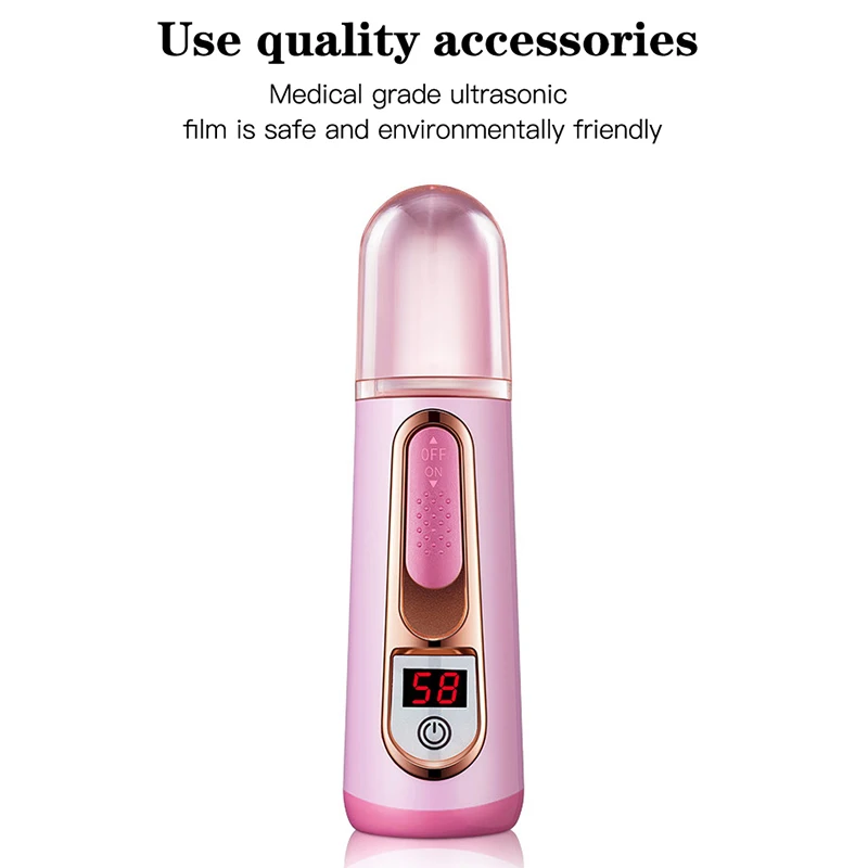 

USB Small Nano Spray Water Replenishing Instrument Sprayer Portable Handheld Humidifier Nano Mist Sprayer