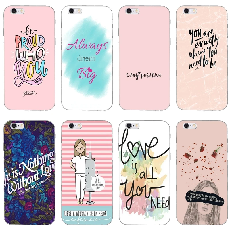 Proverb Phrase Motto Accessories phone case For Huawei P30 P20 P10 P9 P8 pro Lite P Smart plus 2019 nova 3i | Мобильные телефоны и