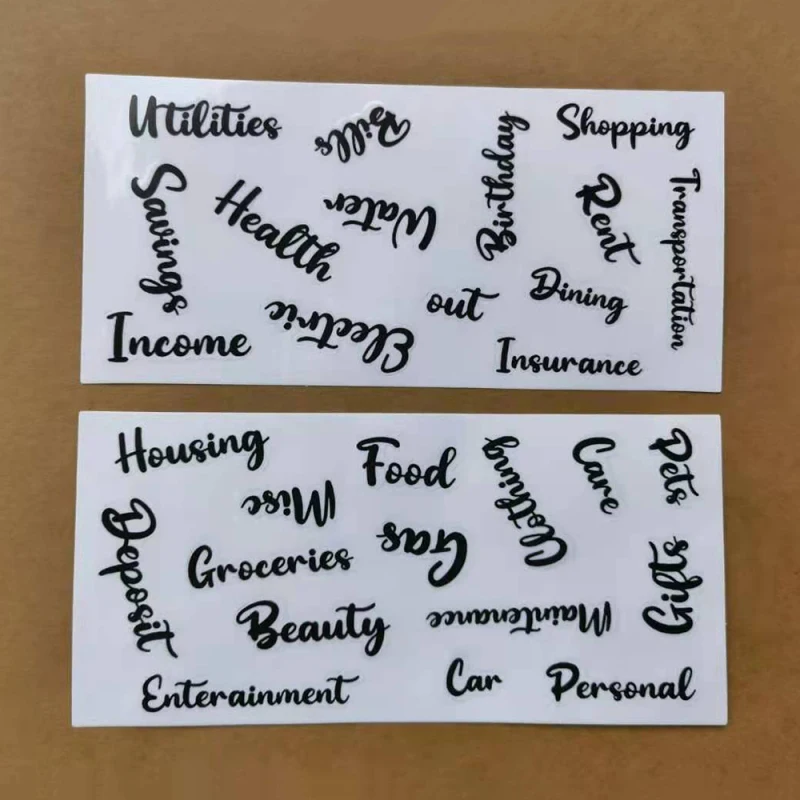 

10 листов/упаковка, наклейки на бумагу