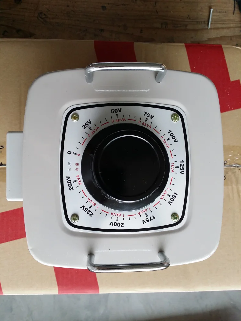 Однофазный регулятор напряжения вход 220 В 2000 Вт variac регулируемый TDGC2 2 кВА выход 0
