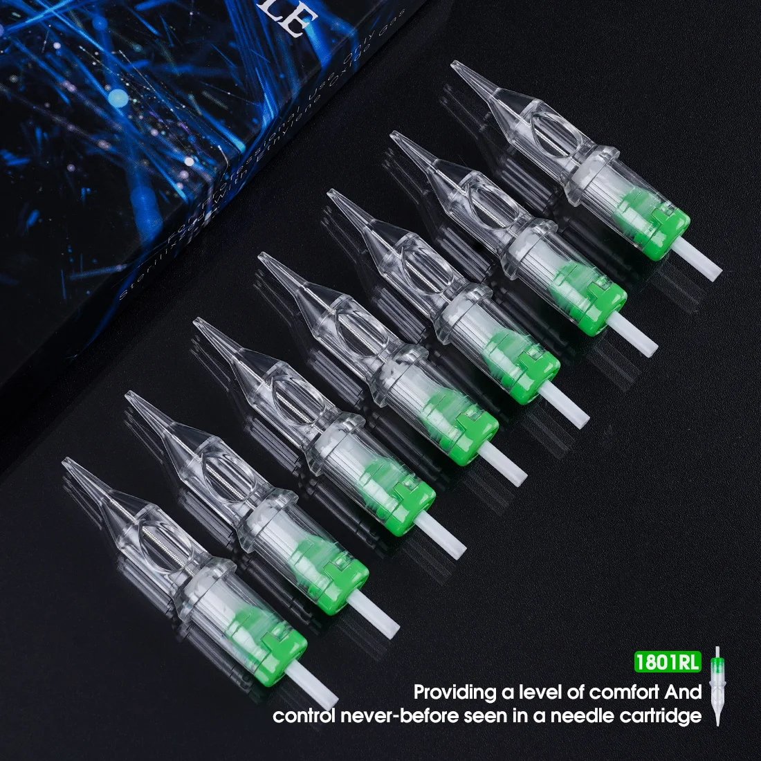 20 штук стерильные круглый вкладыш пму картридж иглы татуировки для