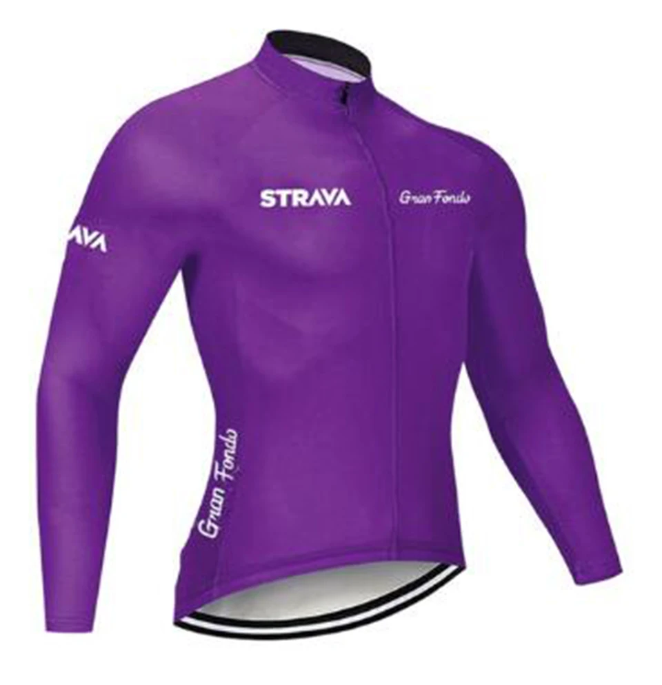

New 2020 STRAVA Pro team Men Spring /Autumn Cycling Jersey MTB Bicycle Outdoor Clothes Ropa Ciclismo Bike Long sleeve Clothing