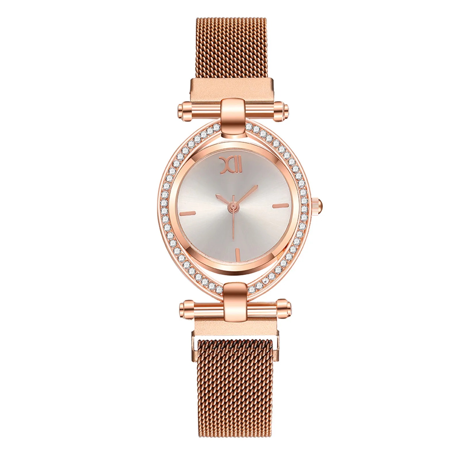 

Nice Luxury Diamond Women Watches Elegant Fashion Casual Quartz Wristwatch Steel Band Watch For Women Gifts Relogio Feminino