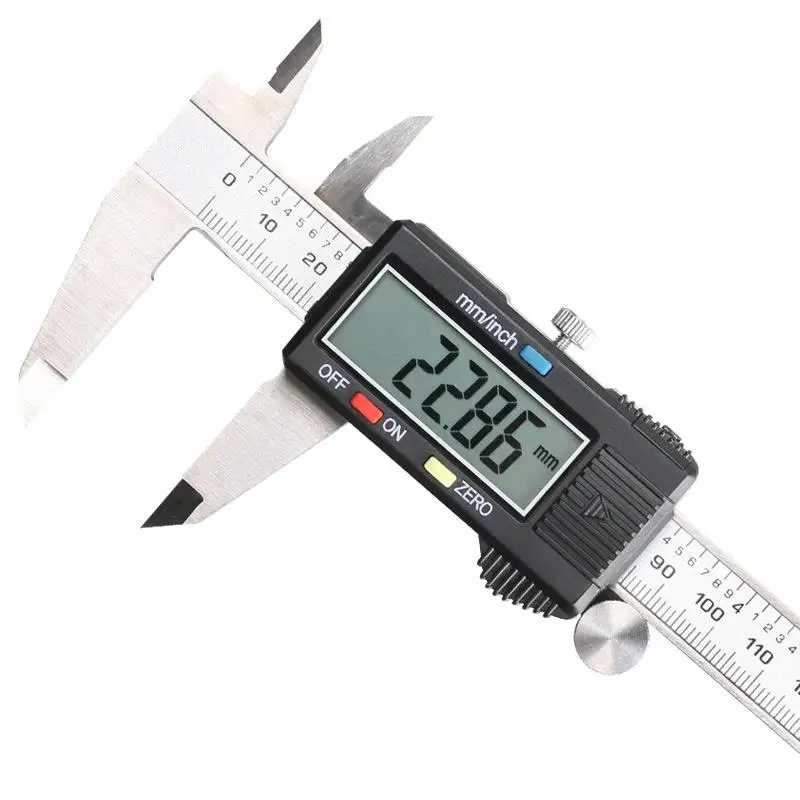 

0-300mm Electronic Inch/mm Measuring Instruments Micrometer Conversion Height LCD Vernier Digital Caliper Microm Stainless steel
