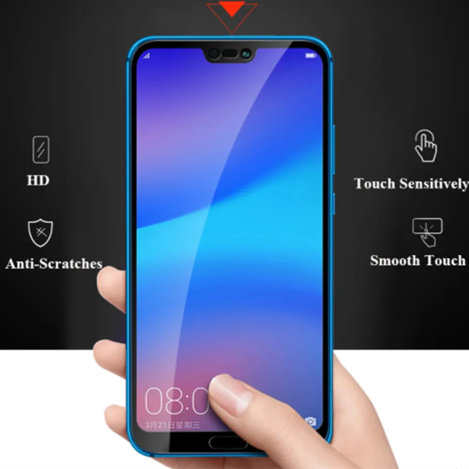 Защитное стекло для Huawei Honor 10 оригинальное полное покрытие протектор экрана