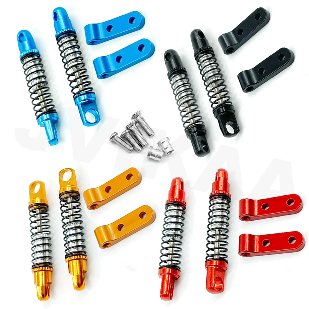 

Metal Rear Shock Absorber Damper with Mount Fixed Seat for Wpl D12 RC Car Upgrades Parts Diy Accessories Four-wheel Drive Truck