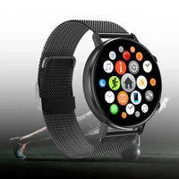 2020 new smart watch men women sport heart rate pressure monitor full round touch smartwatch ip68 waterproof music control clock