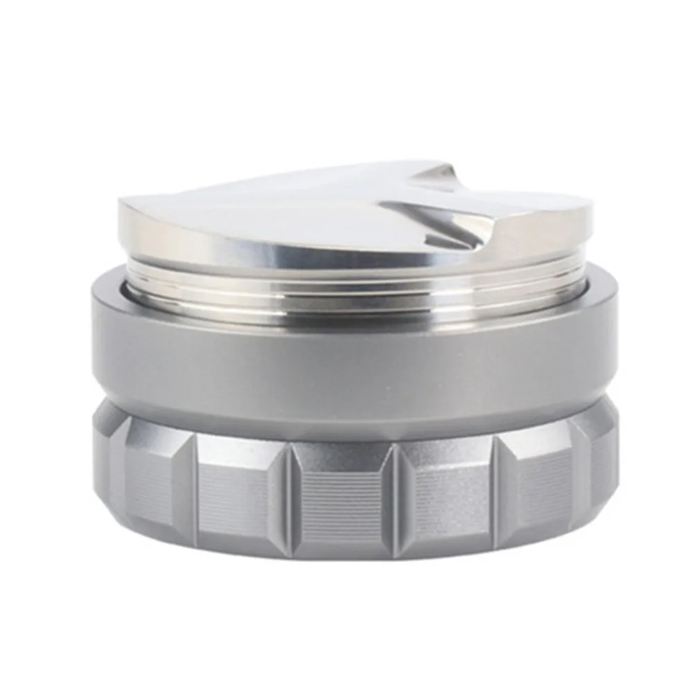

58mm Stainless Steel Coffee Tamper Three/Four Angled Slope Base Trefoil Coffee Distributor Coffee Distributor Coffee Accessories