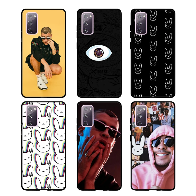 Чехол Bad Bunny для Samsung Galaxy S22 Ultra S20 S21 FE S8 S9 S10 Plus Note10 Note20 | Мобильные телефоны и