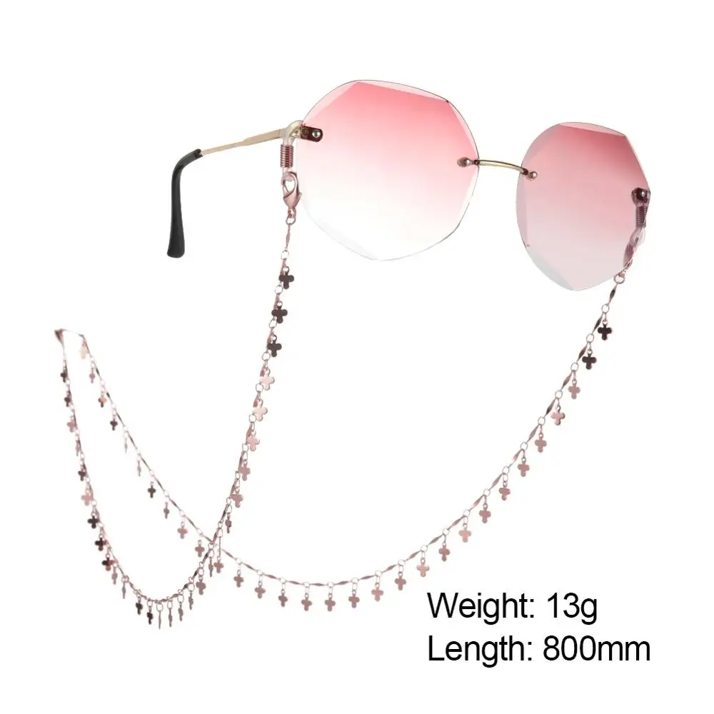 Скайрим Клевер Бахрома Маски Цепи для Женщин Девушек Цепь Для Очков Для Чтения Очки Держатель Очки Корда Ошейник Ремень На Шею.