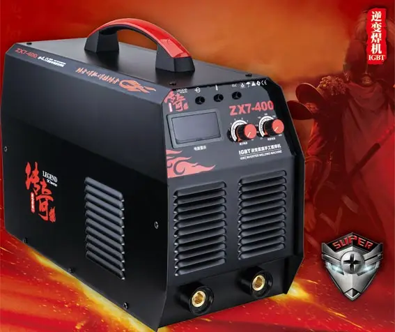 

Legendary ZX7-400 dual-voltage welder can be used for 220v/380v to buy and send welding tongs.