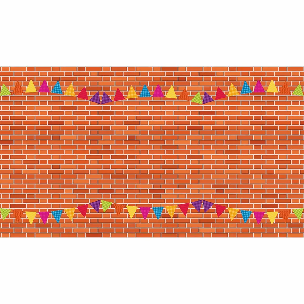 Allenjoy photophone backgrounds Birthday sesame street brick wall banner lights cartoon party tablecloth table cover backdrops |