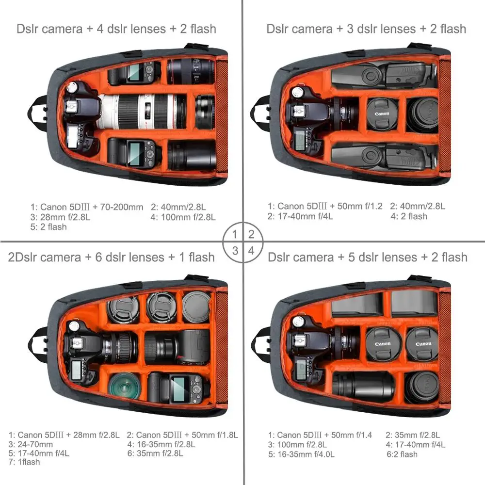 Universal backpack Outdoor Portable Waterproof Scratch-proof Dual Shoulders Backpack Camera Bag Digital DSLR Photo Video | Электроника