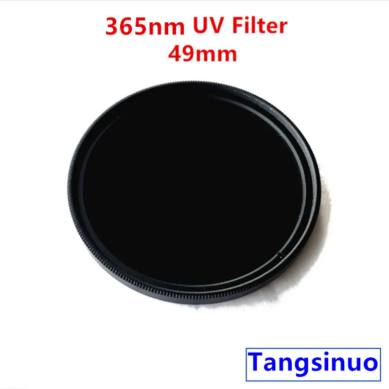 

M49 365nm УФ-фильтр для камеры ZWB2 UG1 U-360 Ультрафиолетовый черный стеклянный объектив видимый свет