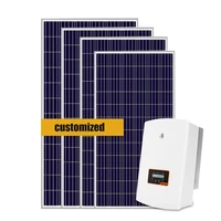 on grid inverter solar power system home 5kw 6kw 7kw 8kw 10kw solar panel system home solar power generation system