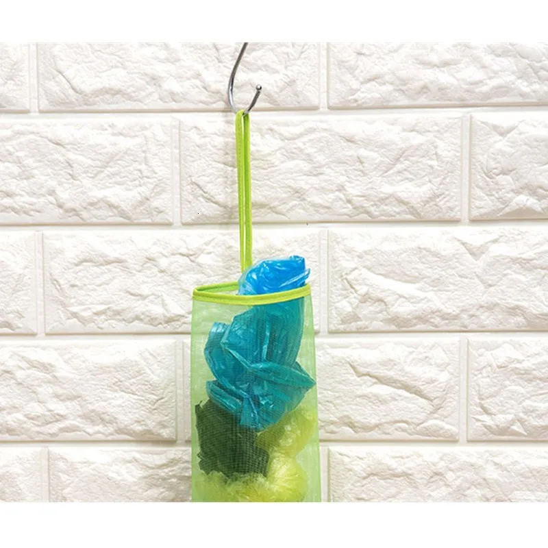 Garbage Kitchen Trash Storage Bag Onion Holder Vegetable Potato Hanging Mesh Fruit Ginger Organizer Container Garlic Food Saver | Дом и сад