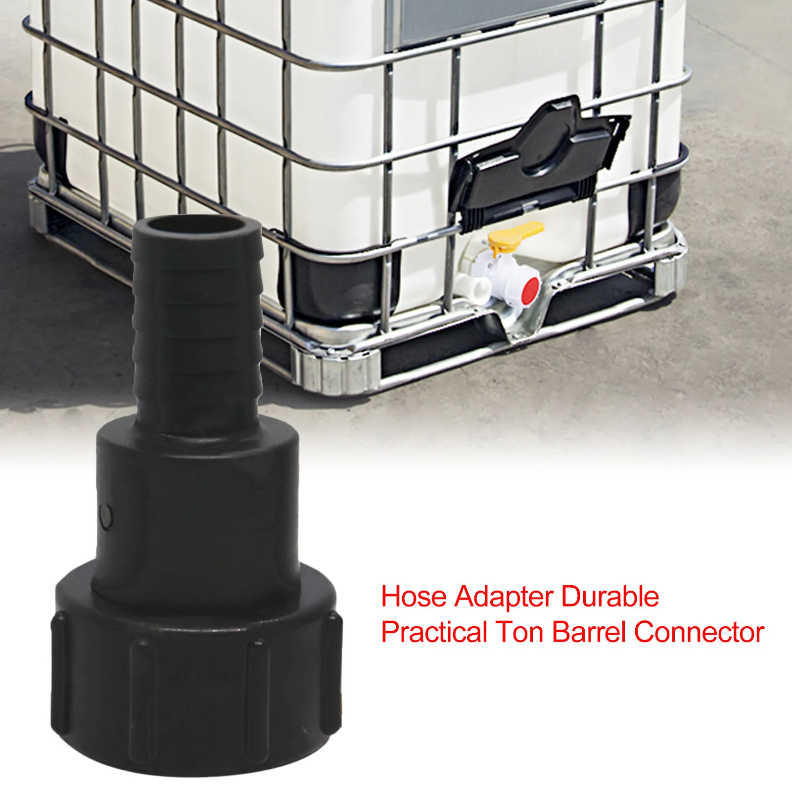 Адаптер резервуара IBC толщиной 60 мм резьба на цилиндре соединитель клапана выход