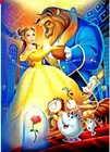 Постер Красавица и чудовище, детский оригинальный Шелковый постер из фильма Белль, 24x36 дюймов