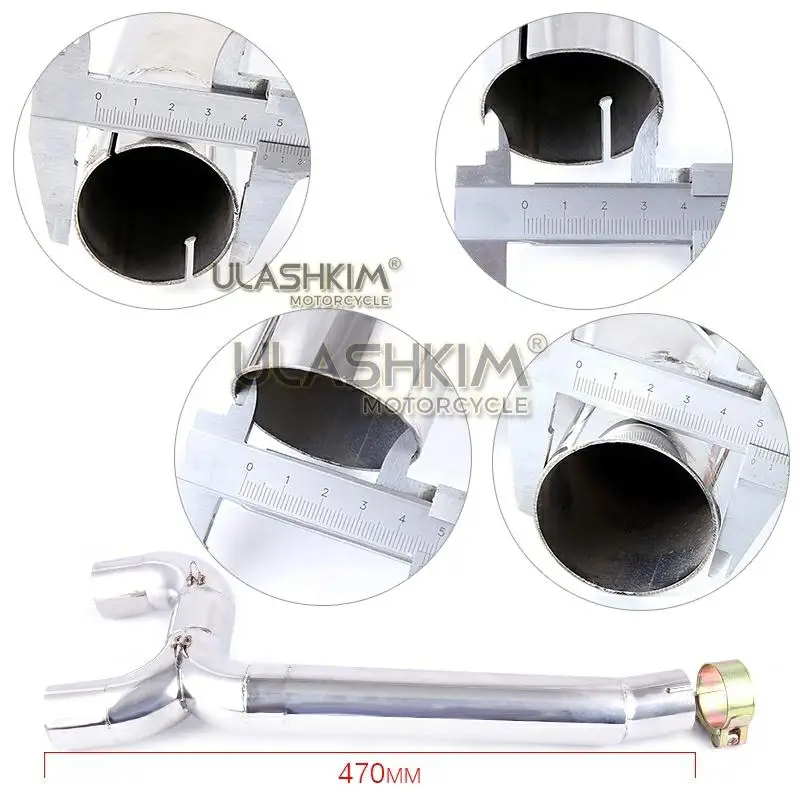 FZ6S FZ6N мотоцикл выхлопной глушитель полная система без шнуровки Патрубок Трубы