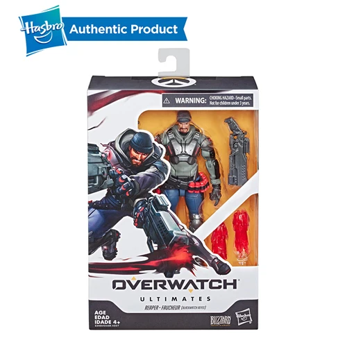 Hasbro Overwatch Ultimates Reinhardt 7,8 дюймов " Коллекционная Фигурка Лидер продаж на рынке для детей 4 лет и старше популярная - Цвет: BLACKWATCH REYES