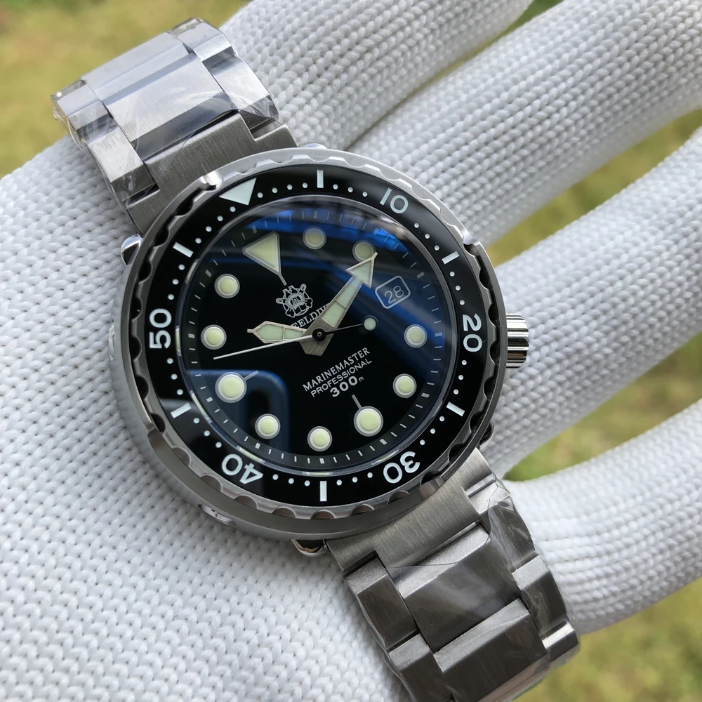 

STEELDIVE Watch 1975 Tuna Diver Mechanical Wristwatch for Men 30ATM Waterproof NH35 Automatic Watch Self Wind Luminous Hands
