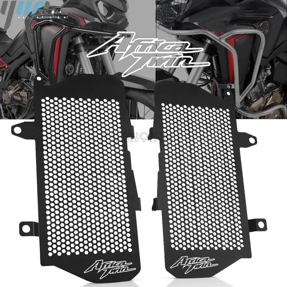 

For HONDA CRF1100L CRF 1100 L Africa Twin 2020-2021 Motorcycle Accessories Aluminum Radiator Guard Protector Grille Grill Cover