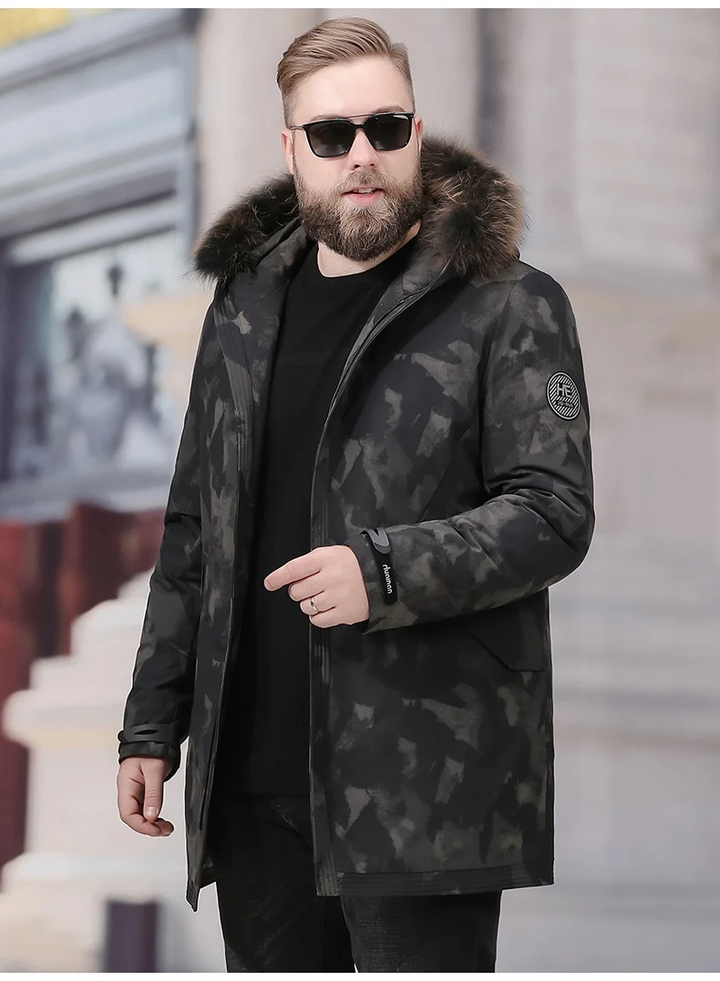 10XL 8XL 6XL пуховики мужские зимние куртки мужские толстые теплые парки меховые белые утиные Пальто повседневные мужские водонепроницаемые пуховики